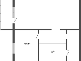 Продается 1-комнатная квартира Сибмисовская ул, 29.2  м², 2550000 рублей