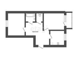 Продается 2-комнатная квартира Николаева ул, 51 м², 3790000 рублей