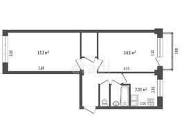 Продается 2-комнатная квартира Малиновского ул, 48.5 м², 4100000 рублей