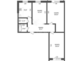 Продается 3-комнатная квартира Моторная ул, 61 м², 4800000 рублей