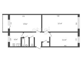 Продается 3-комнатная квартира Моторная ул, 63.8 м², 4600000 рублей