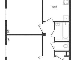 Продается 2-комнатная квартира Масленникова ул, 50.8 м², 4990000 рублей