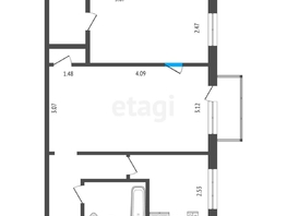 Продается 2-комнатная квартира Химиков ул, 46  м², 4100000 рублей