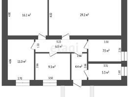 Продается Дом Целинная ул, 96.9 м², участок 10.27 сот., 14000000 рублей