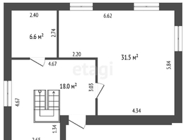 Продается Дом 110 м², участок 4 сот., 4950000 рублей