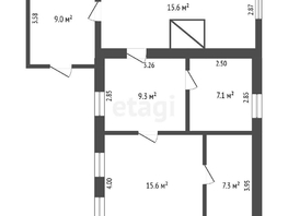 Продается Дом Балтийская 9-я ул, 55 м², участок 4 сот., 3200000 рублей
