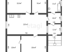 Продается Дом Северная 4-я ул, 92 м², участок 5.9 сот., 10490000 рублей