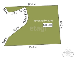 Продается Дачный участок Центральная ул, 120 сот., 6000000 рублей