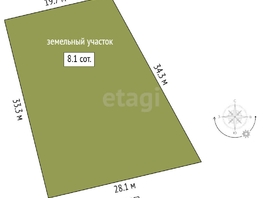 Продается Участок ИЖС 8.1  сот., 800000 рублей