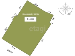 Продается Дом Ремесленная 9-я ул, 55.5 м², участок 3.3 сот., 5000000 рублей