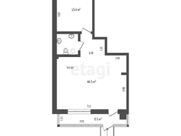 Продается Помещение Крупской ул, 72  м², 9000000 рублей