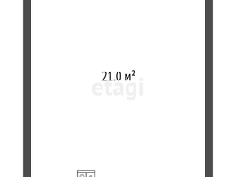 Продается Студия Кемеровская ул, 21  м², 2490000 рублей