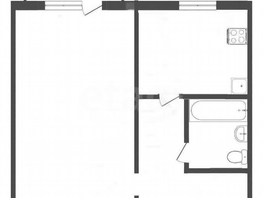 Продается 1-комнатная квартира Багратиона ул, 36  м², 3400000 рублей