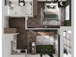 Продается 1-комнатная квартира ЖК Клубный дом на Пушкина, 40.43  м², 9299000 рублей