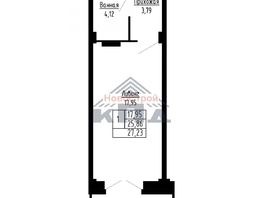 Продается 1-комнатная квартира ЖК Набережная Тухачевского-ул. Фрунзе, 27  м², 5410000 рублей