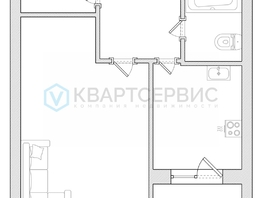 Продается 1-комнатная квартира Красный Путь ул, 38.4  м&sup2;, 7199000 рублей