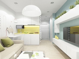 1-комнатная квартира, 22.5 м², 8/16 этаж