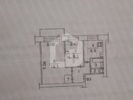 2-комнатная квартира, 41.1 м², 5/5 этаж