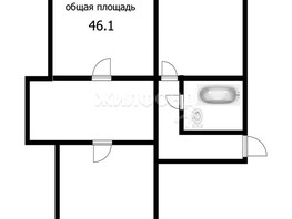 Продается 2-комнатная квартира Сергея Лазо ул, 46.1  м², 3990000 рублей