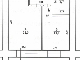 Продается 1-комнатная квартира Коммунистический пр-кт, 41.9  м², 3799000 рублей