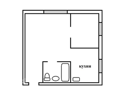 Продается 1-комнатная квартира Пушкина ул, 30.1  м&sup2;, 3100000 рублей