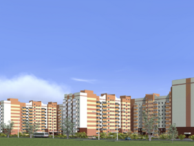 Новостройка ЯНТАРНЫЙ, 3 дом