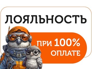 Выгода при 100% оплате