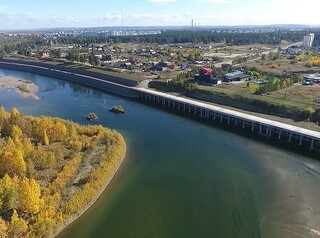 В Ангарске открыли набережную реки Китой