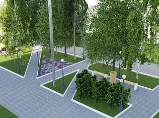Современная пешеходная зона появится на улице Лазо в Томске к августу