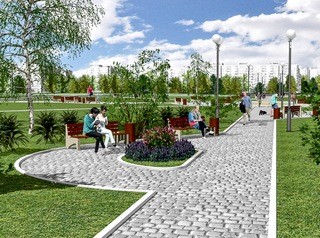 Новый парк на Московке-2 откроют 1 сентября