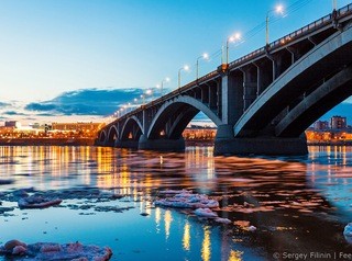 Коммунальному мосту хотят сделать архитектурно-художественную подсветку