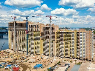 Самый большой жилой дом Сибири строится в Новосибирске