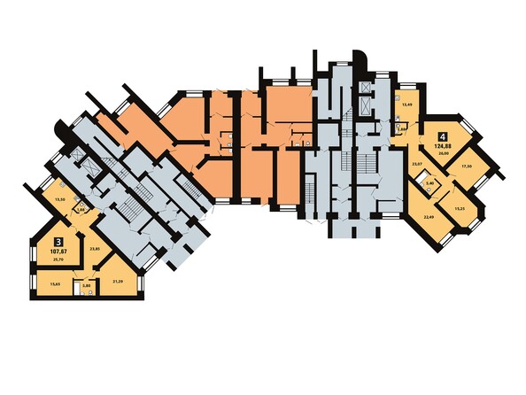 Планировка 3 этажа