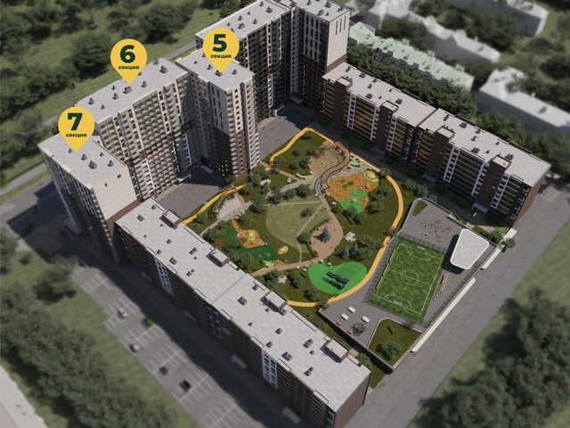 Новостройка Семья, 3 очередь, б/с 6
