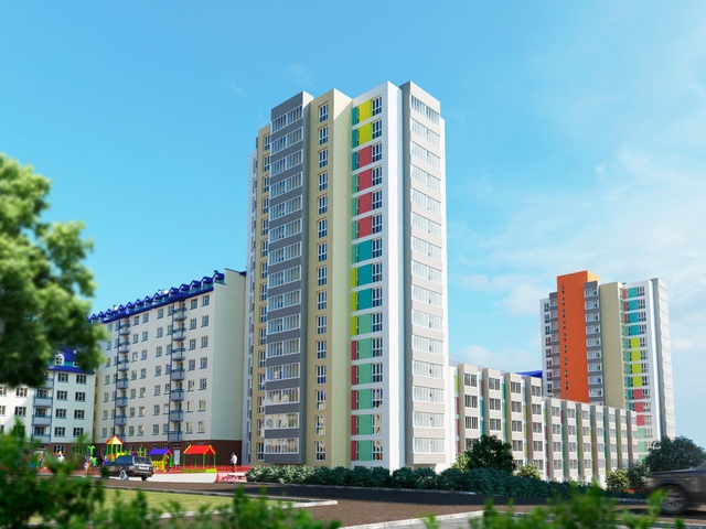 Новостройка Радужный мкр, дом 7-10