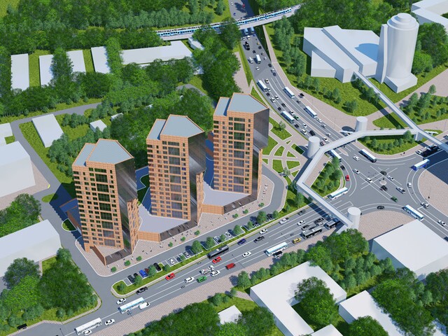 Утвержден проект застройки участка рядом с «Космосом»