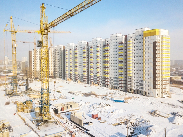 В 2022 году объемы ввода жилья в стране могут упасть почти на 30%