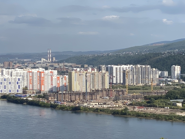 Большинство квартир в строящихся в Красноярском крае домах составляют двухкомнатные  